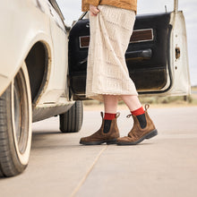 Blundstone 2083 Botte ciselée Suède ciré Tabac