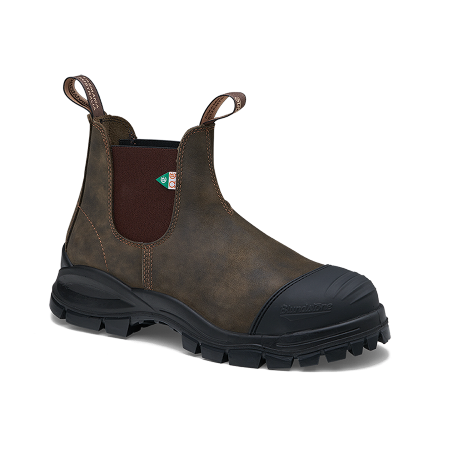 Blundstone #962 Work & Safety Boot XFR Waxy Rustic Brown