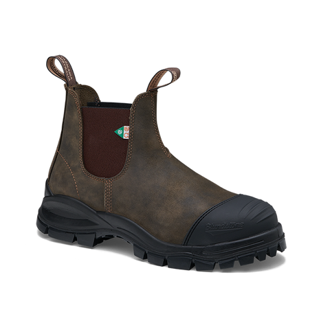 Blundstone 962 Work Safety Boot XFR Waxy Rustic Brown