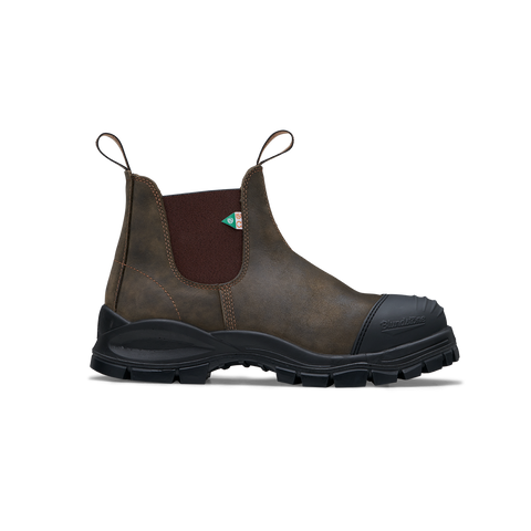 Blundstone #962 Work & Safety Boot XFR Waxy Rustic Brown