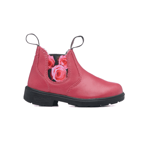 Blundstone 2251 Kids Mauve with Pink Rose Elastic spin