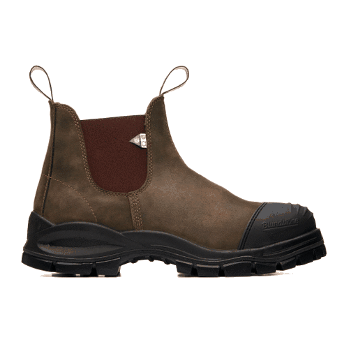 Blundstone #962 Work & Safety Boot XFR Waxy Rustic Brown