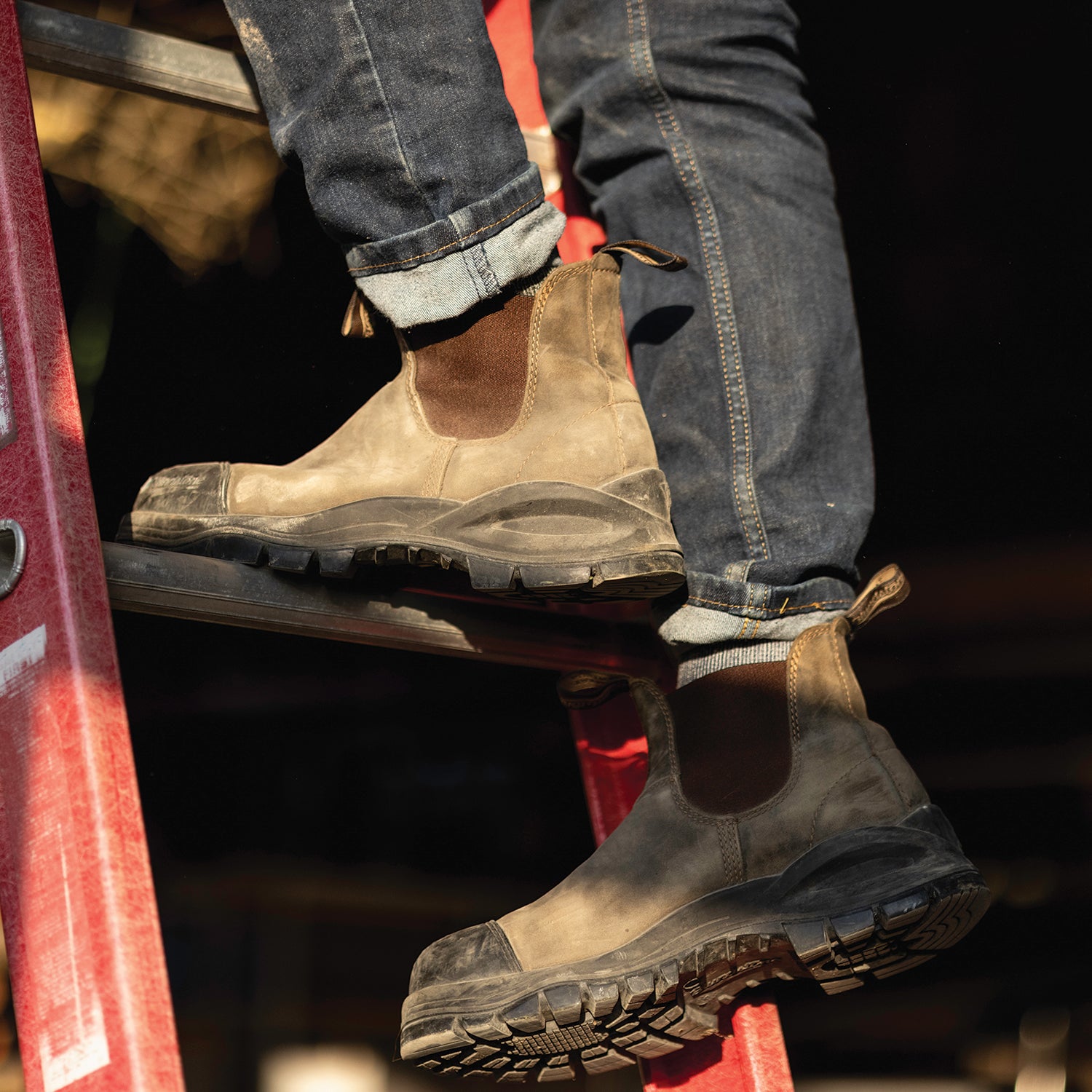 Blundstone 962 Work Safety Boot XFR Waxy Rustic Brown