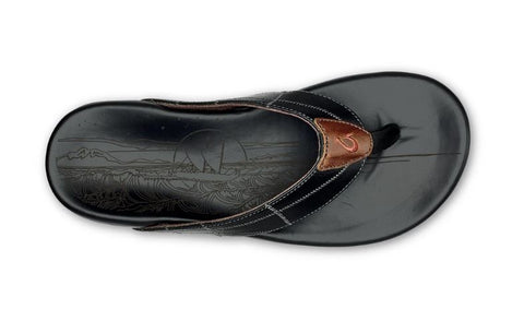 OluKai Men's Hokule'a Kia Black